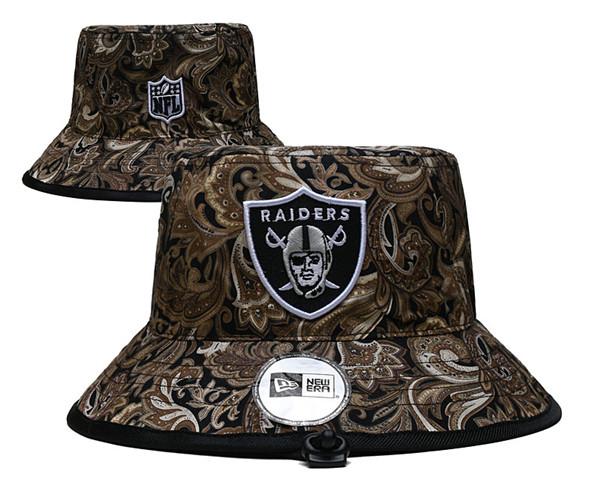 Las Vegas Raiders Stitched Bucket Hats 0119